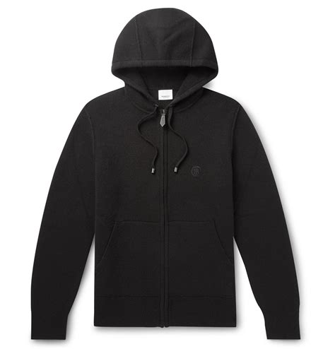 wool burberry hoodie